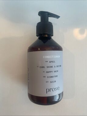 Prose conditioner curls shine define happy hair signature full size 8.5 oz